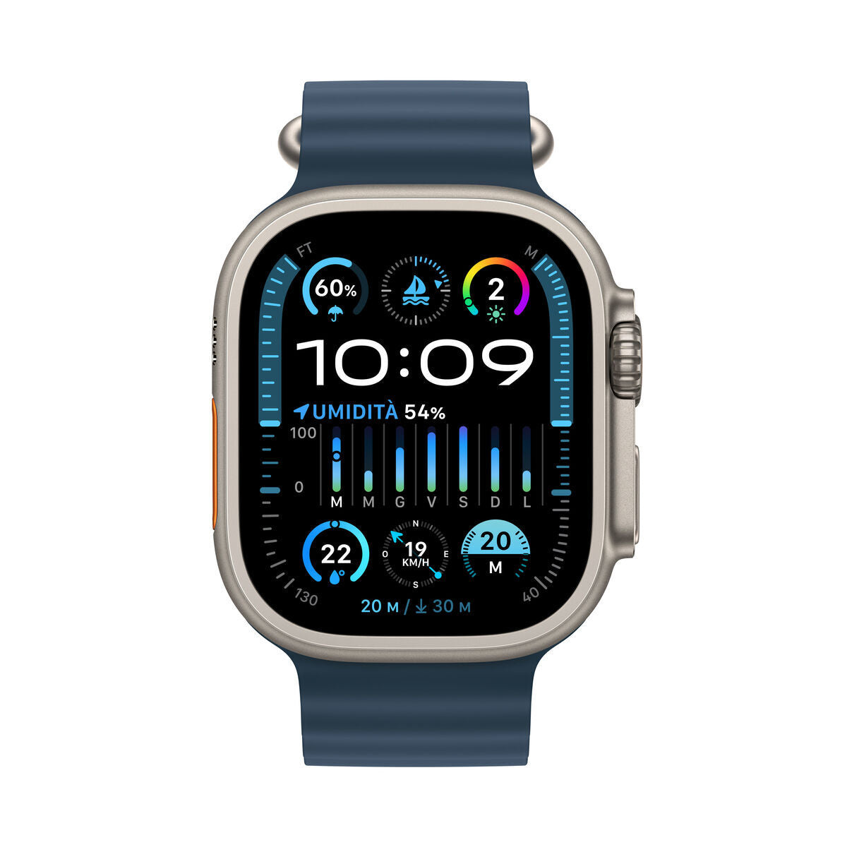 Smartwatch Apple Watch Ultra 2 Blue 1,9" 49 mm