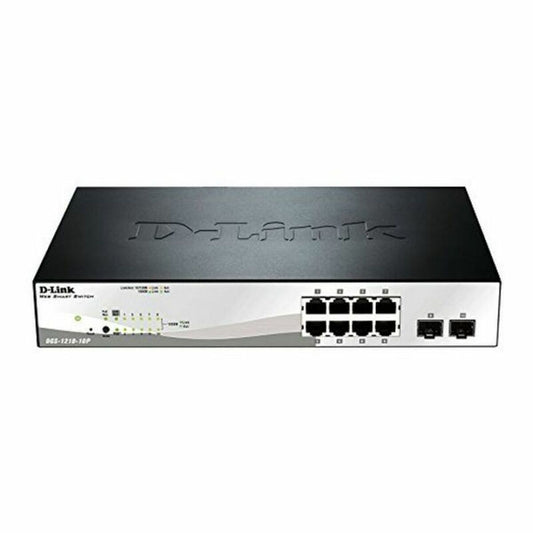 Desktop Switch D-Link DGS-1210-10P 10 Puertos RJ45
