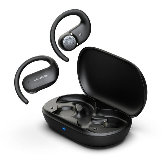 Wireless Earphones with Charging Case JLab IEUEBJBOPSPRTRBLK82 Black