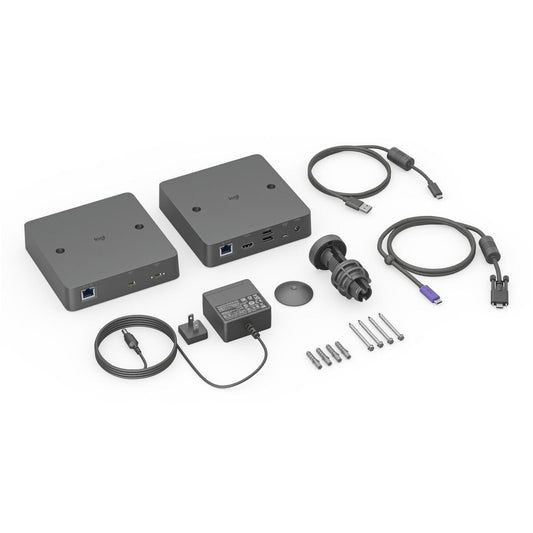 USB Hub Logitech 952-000199 Black