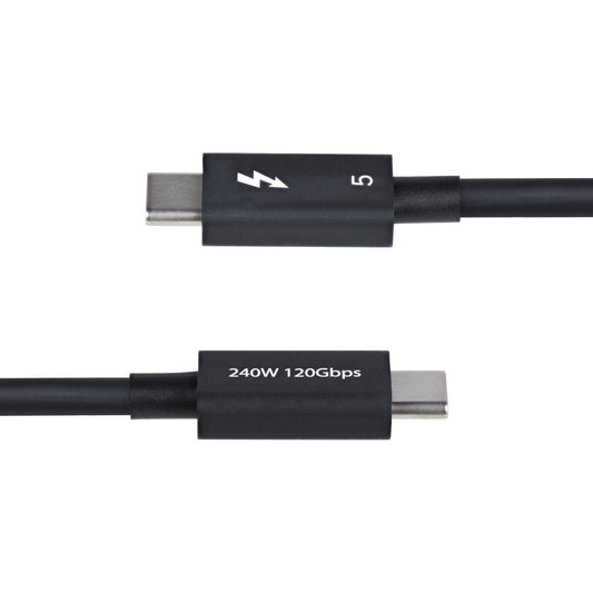 Power Cord Startech TBLT5MM50CM240W Black 50 cm