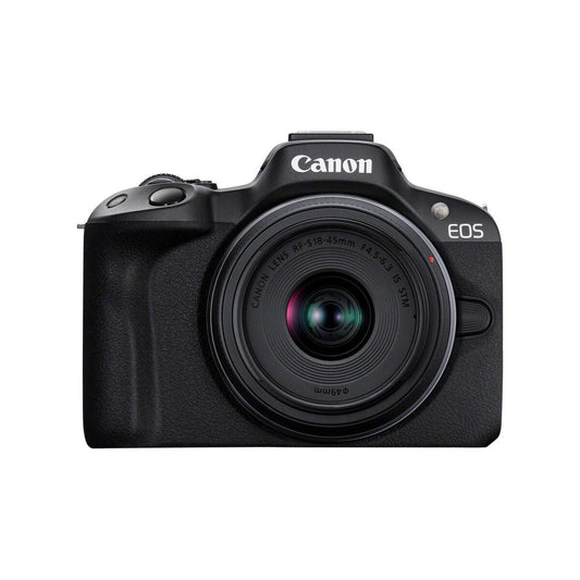 Reflex camera Canon EOSR50,BLACK+RF-S18-45MMF4.5-6