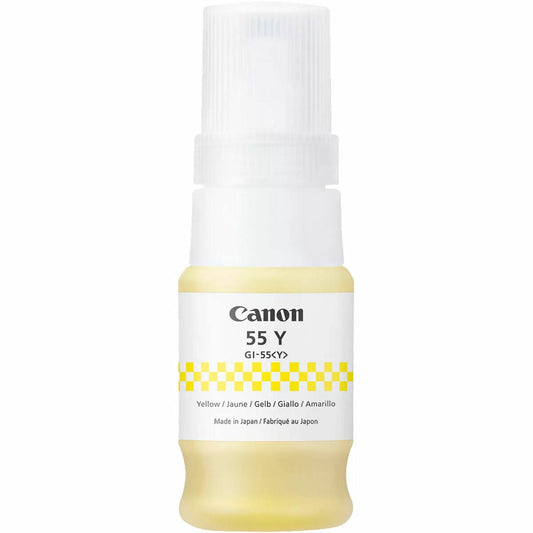 Original Ink Cartridge Canon GI-55 Y Yellow (1 Unit)