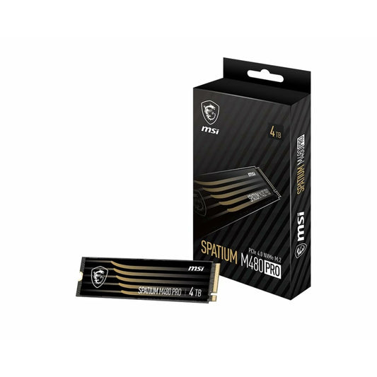 Hard Drive MSI SPATIUM M480 PRO 4 TB SSD