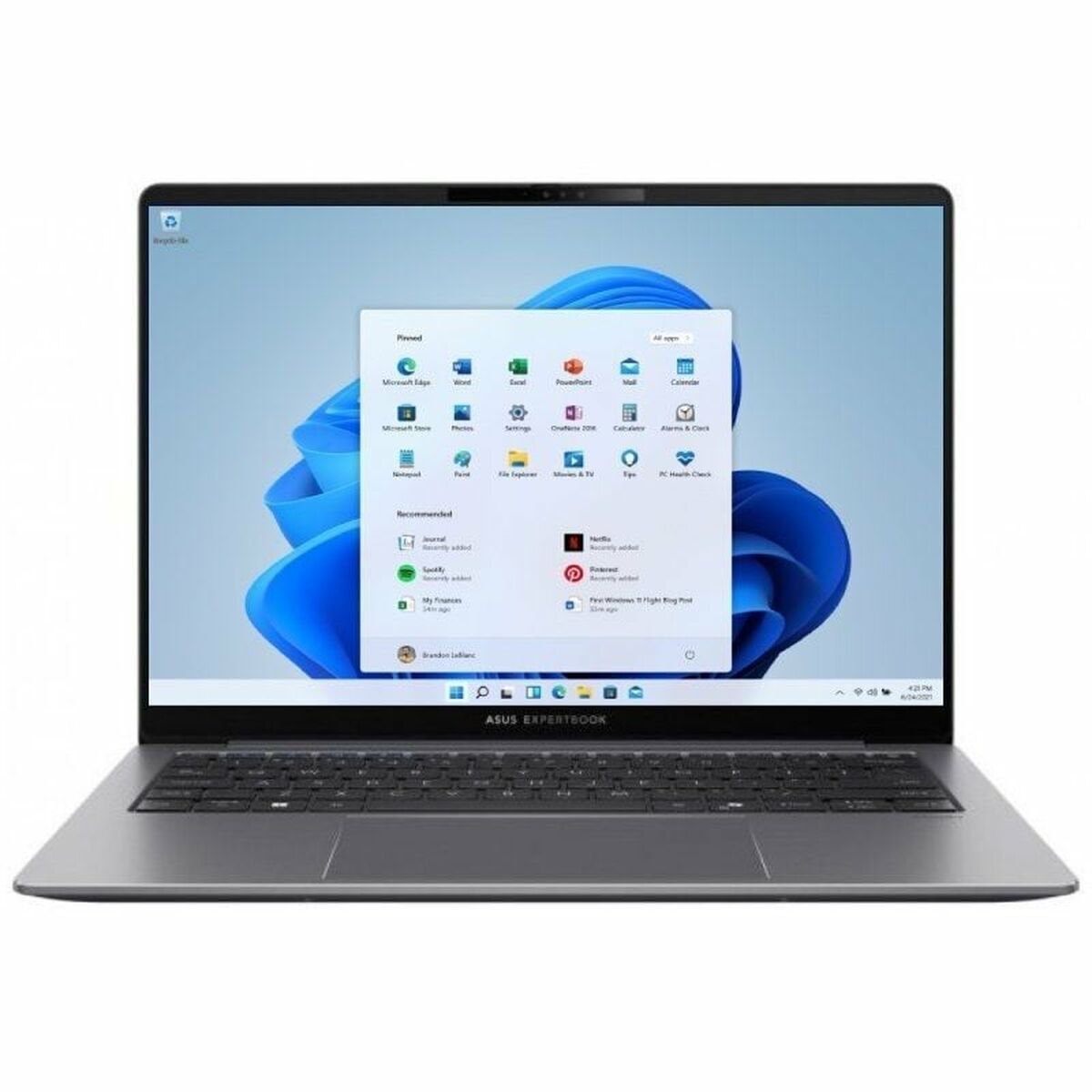 Laptop Asus 90NX0861-M00E90 14" 16 GB RAM 512 GB SSD