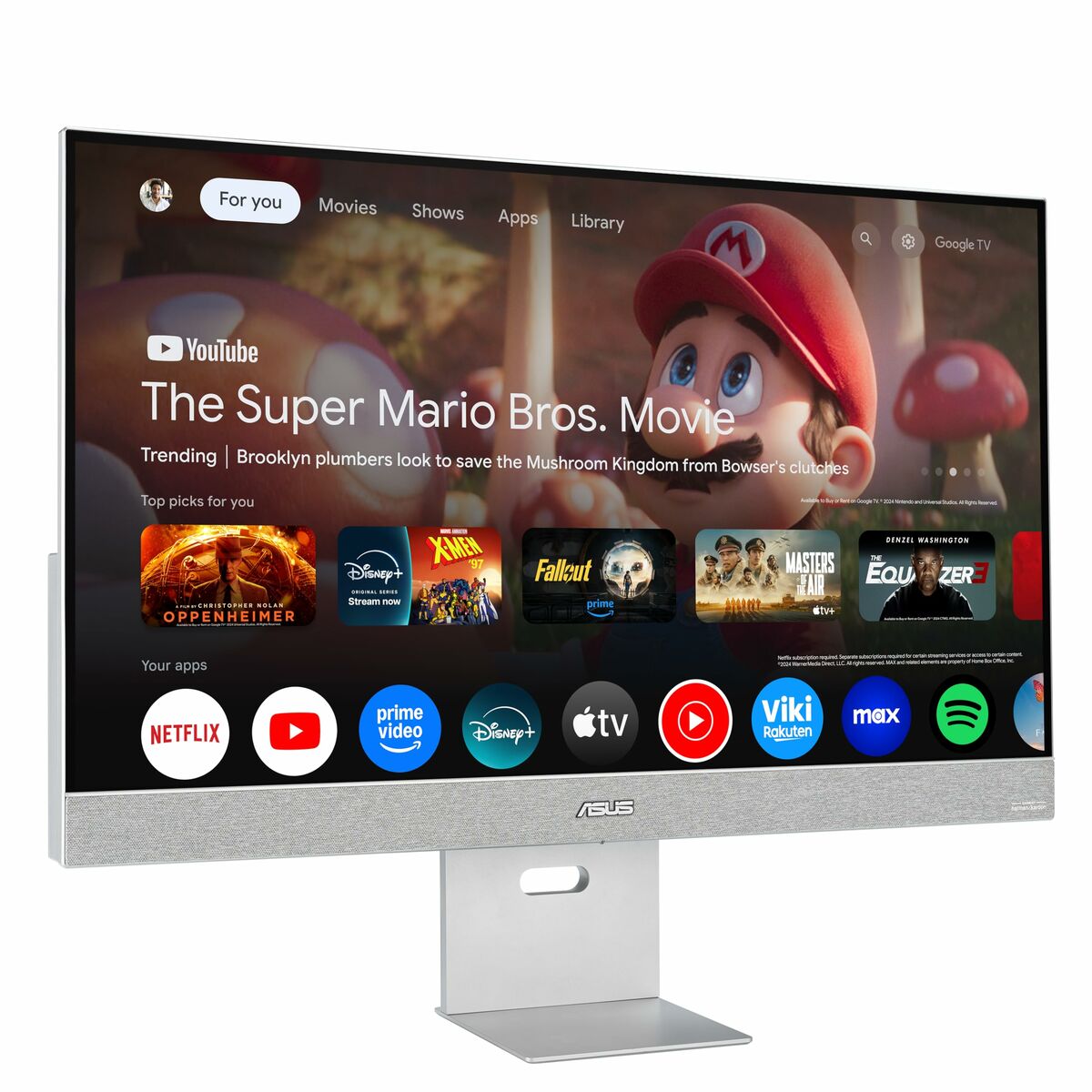 Gaming Monitor Asus 90LM0AYH-B01O71 4K Ultra HD 32"