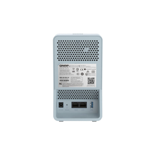 Router Qnap QMiro-201W Blue USB RJ45 Ethernet LAN USB 3.2 USB x 3 Bluetooth Wi-Fi Wi-Fi 5 GHz