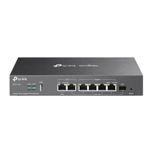 Router TP-Link ER707-M2 Black USB 2.0 Ethernet LAN RJ-45 x 6 USB x 1 Wi-Fi