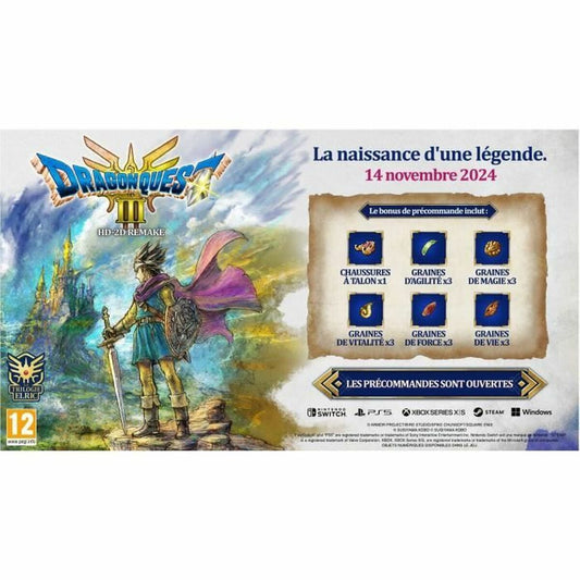 Video game for Switch Square Enix Dragon Quest III Hd-2d Remake