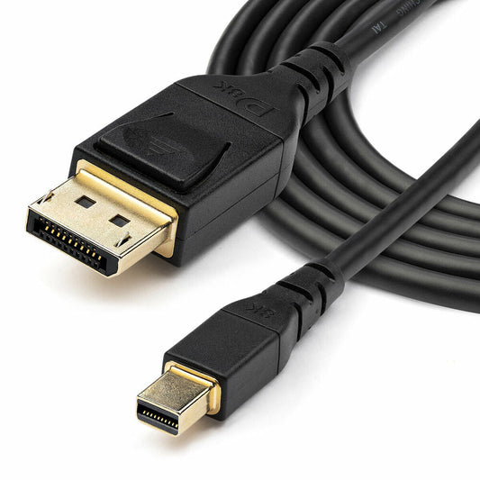 Mini DisplayPort to DisplayPort Cable Startech DP14MDPMM2MB Black