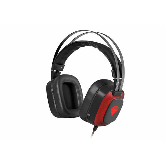 Headphones with Microphone Genesis NSG-0999 Black (1 Unit)