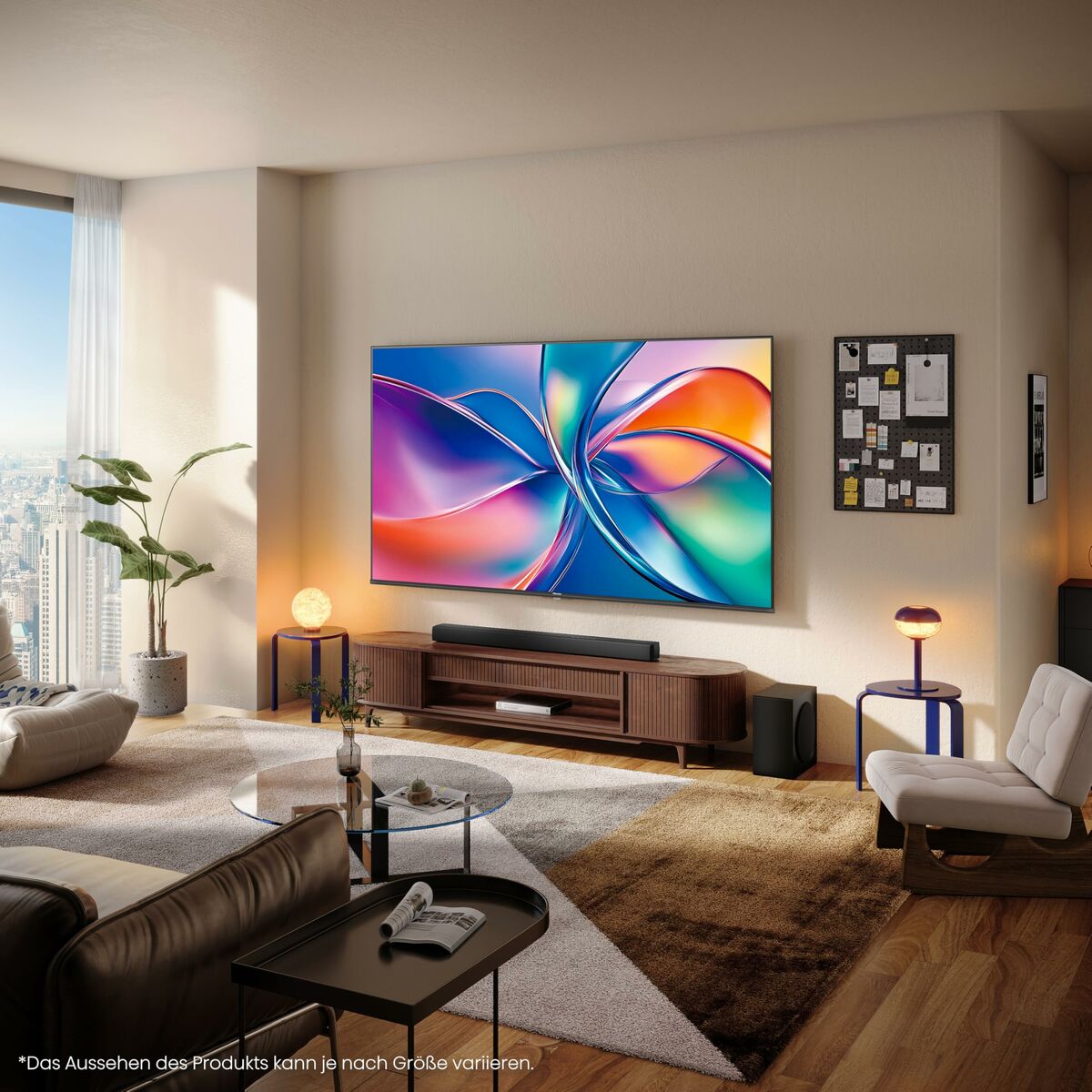 Smart TV Hisense 85E7Q 85 85" 4K Ultra HD LED HDR D-LED QLED