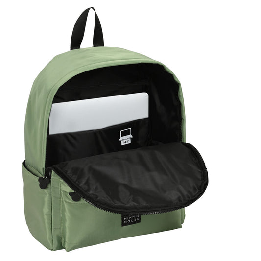 Laptop Backpack Minnie Mouse minnie mouse Military green (31 x 40 x 16 cm)