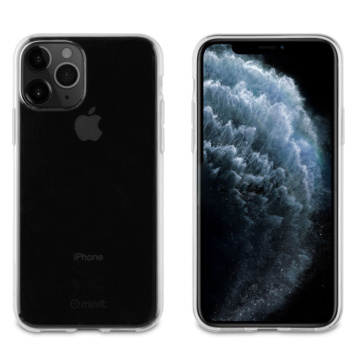Mobile cover Muvit for Change iPhone 11 Transparent iPhone 11
