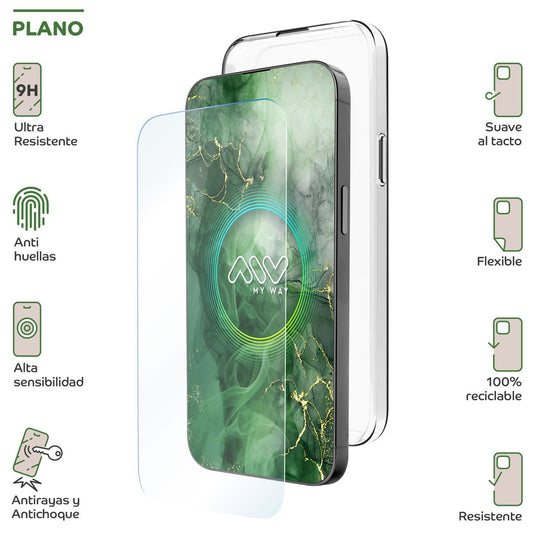 Mobile Case and Protector Myway Galaxy S24 Ultra Samsung Galaxy S23 Ultra