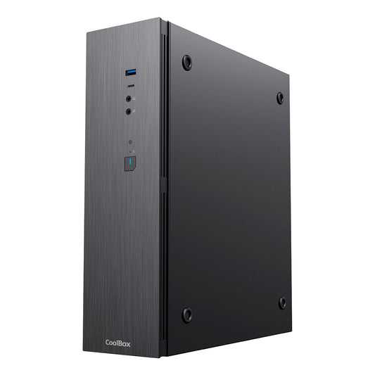 ATX Semi-tower Box CoolBox COO-PCT370-1 Black
