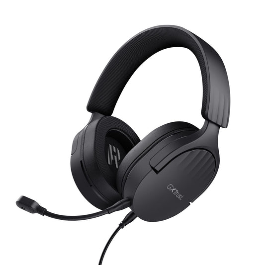 Headphones with Microphone Trust 24898 Black