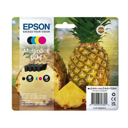 Original Ink Cartridge Epson XP-2200 WF-2910DWF Black/Cyan/Magenta/Yellow (8 Units)