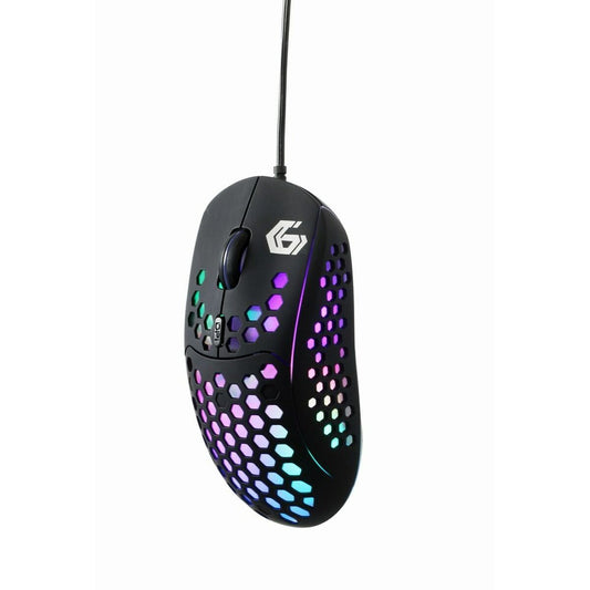 Mouse GEMBIRD MUSG-RAGNAR-RX400 Black Multicolour 10000 dpi