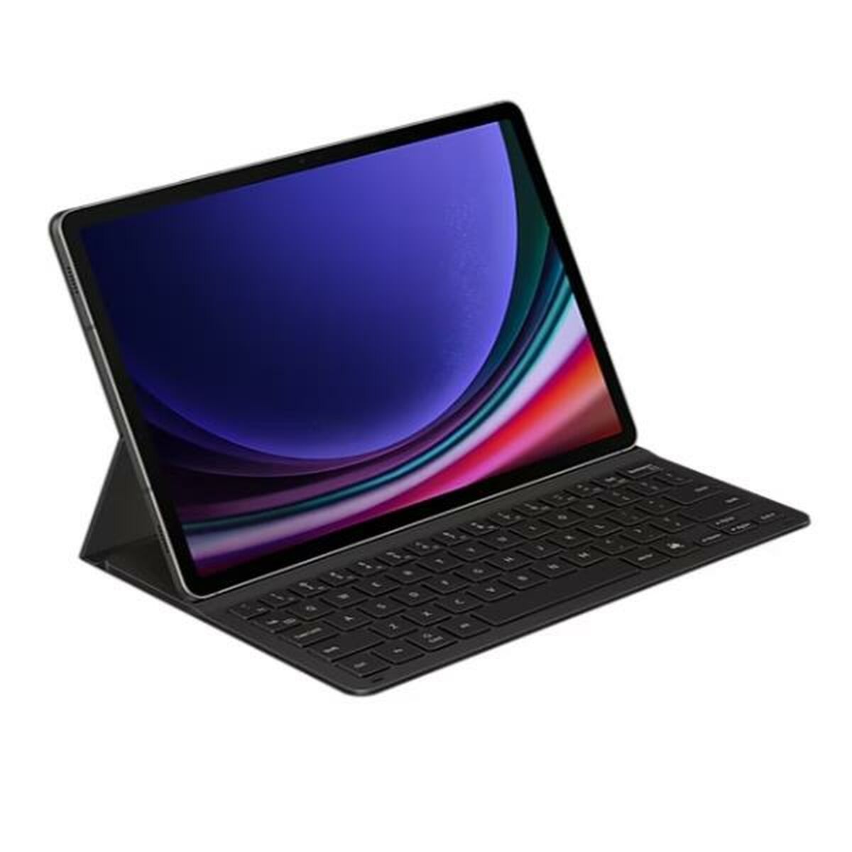 Case for Tablet and Keyboard Samsung EF-DX720BBEGES Black