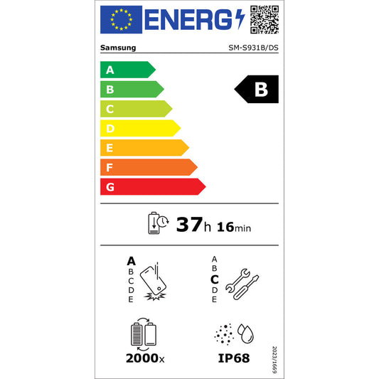Smartphone Samsung SM-S931B 6,2" Octa Core 12 GB RAM 512 GB Blue