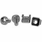 Holder Startech CABSCREWM6 Silver Stainless steel (50 Units)