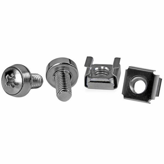 Holder Startech CABSCREWM6 Silver Stainless steel (50 Units)