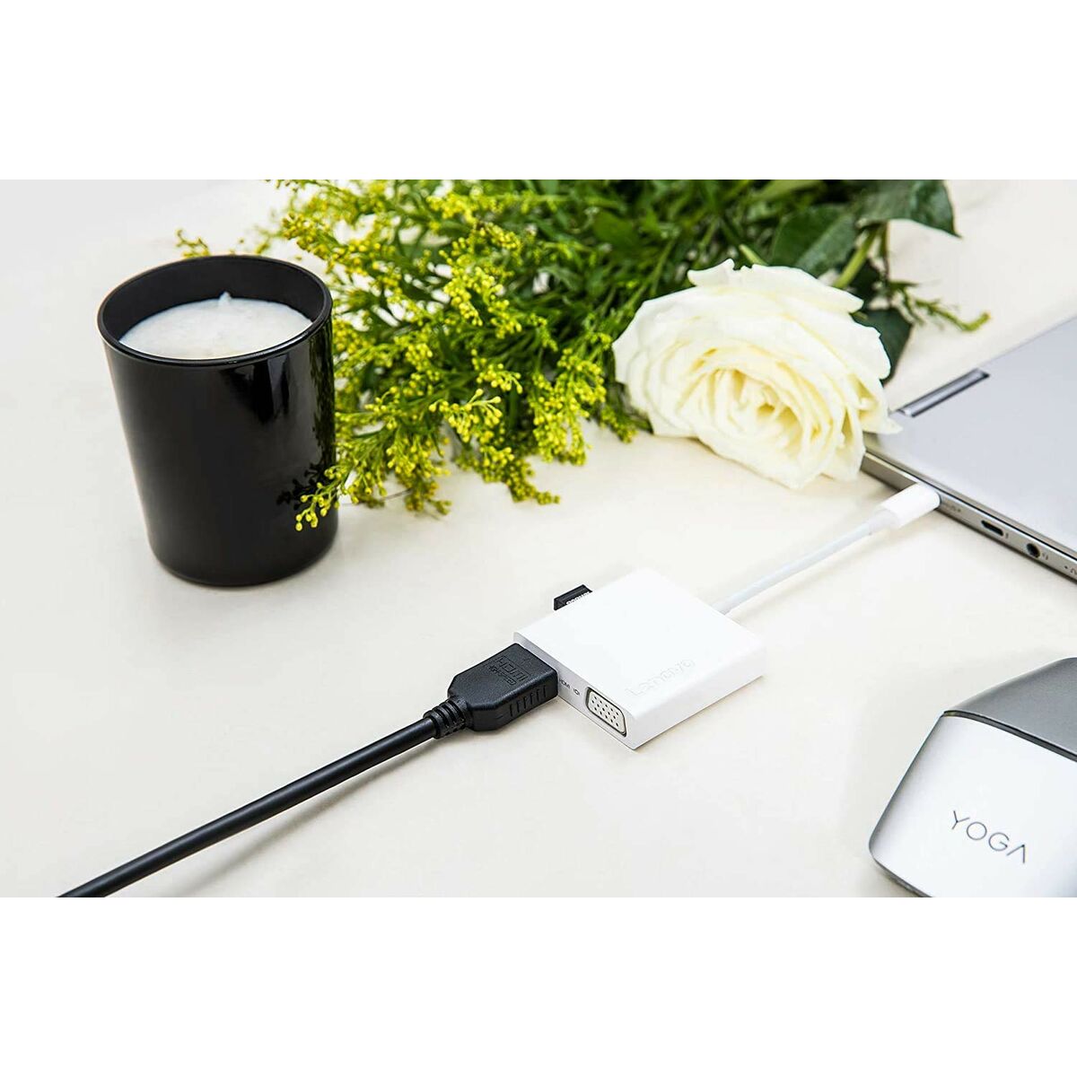USB Hub Lenovo GX90T33021 White