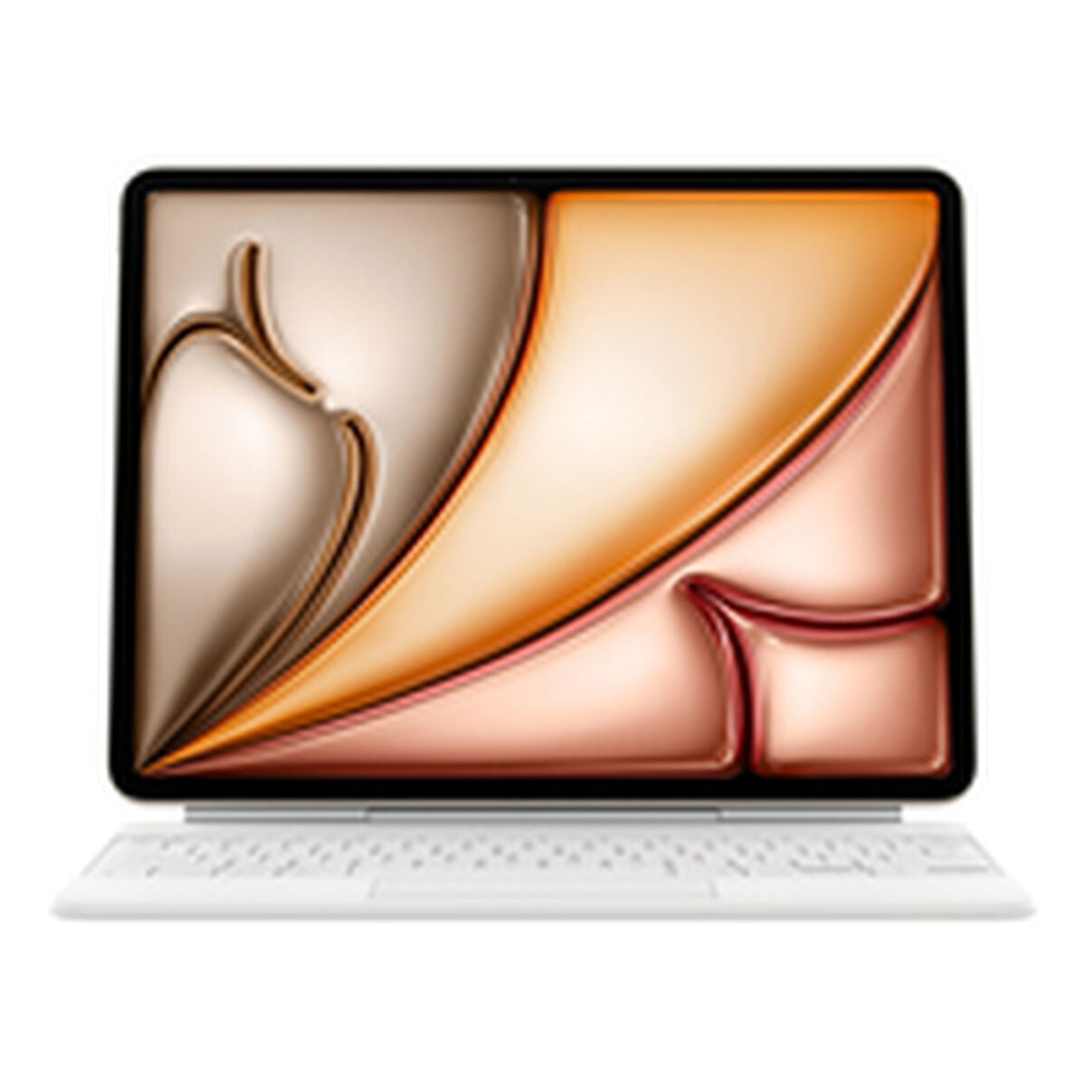 Keyboard Apple MDFW4Y/A White Spanish Qwerty