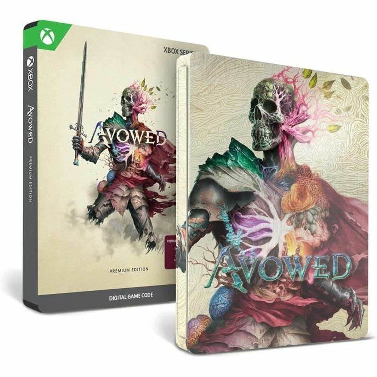 Xbox Series X Video Game Microsoft Avowed Premium Edition SteelBook