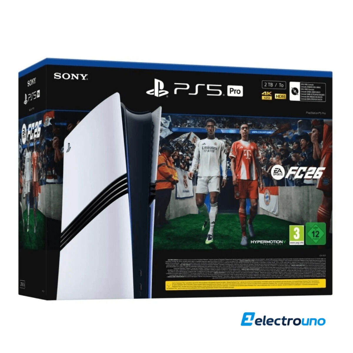 PlayStation 5 Sony PS5 CHASIS PRO V2 16 GB 2 TB