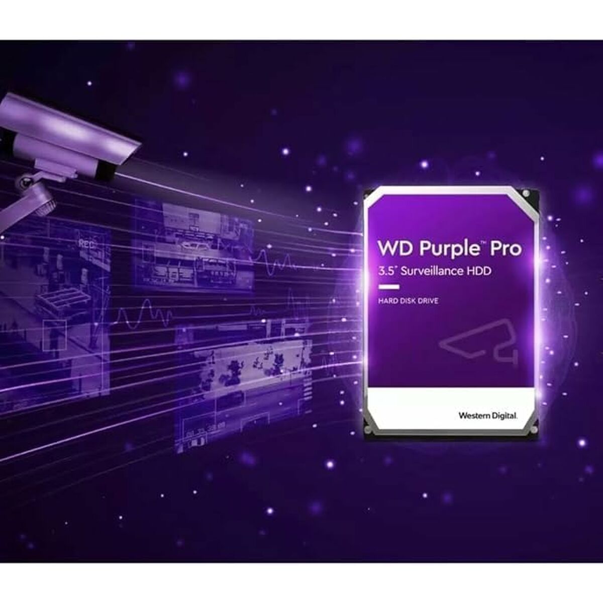 Hard Drive Western Digital WD260PURP 3,5" 24 TB