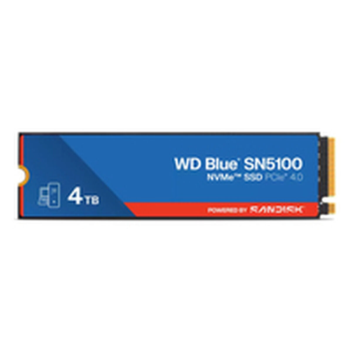 Hard Drive Western Digital WDS400T5B0E-00CPE0 4 TB SSD