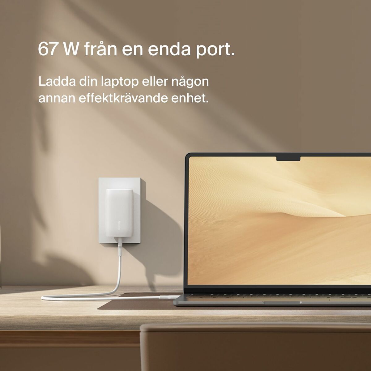 USB Cable Belkin WCC002CFWH White