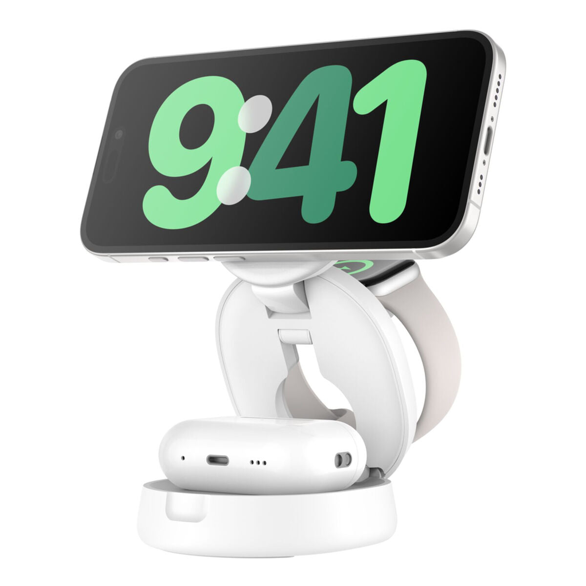 Cordless Charger Belkin WIZ034KQWH White