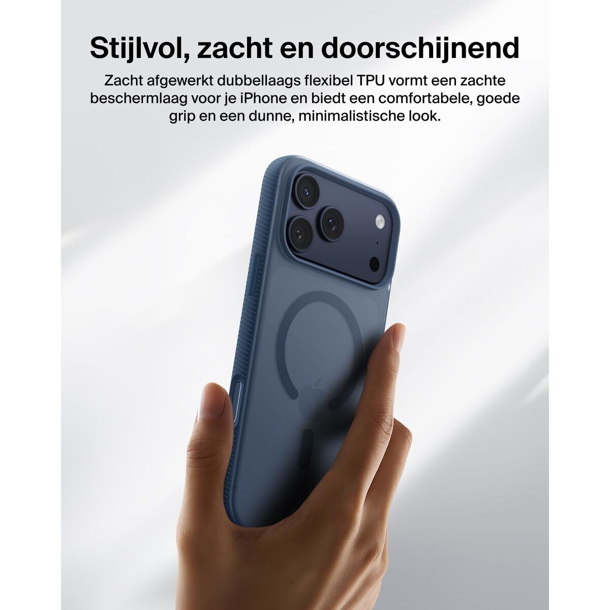 Mobile cover Belkin iPhone 17 Pro Max Blue Navy Blue Apple