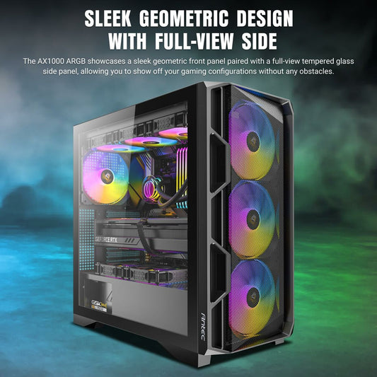 ATX Semi-tower Box Antec AX-1000 Black
