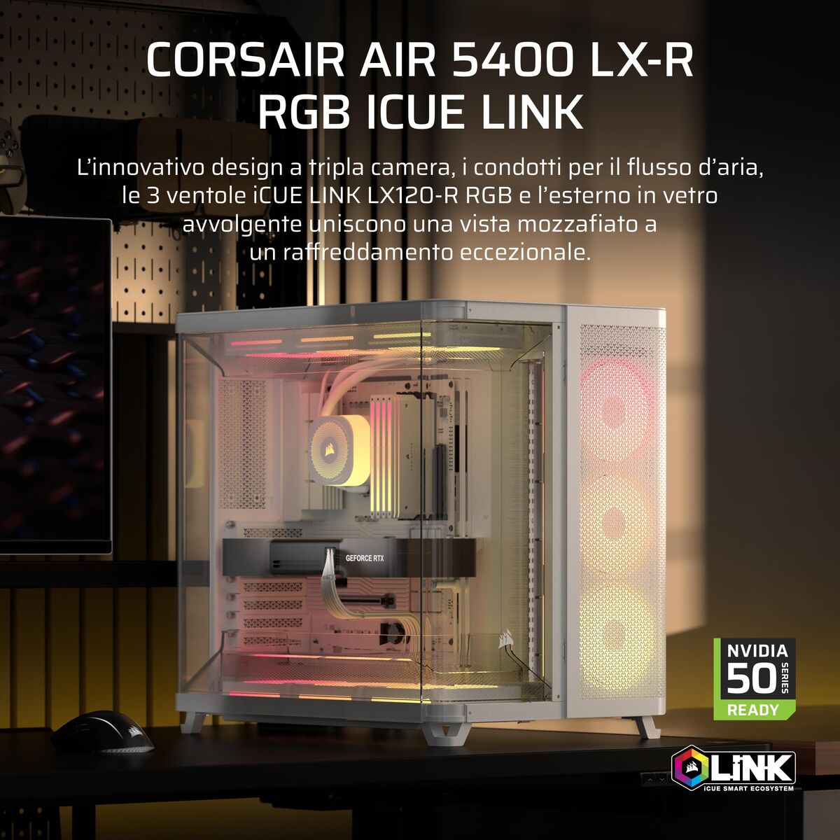 ATX Semi-tower Box Corsair CC-9011321-WW White