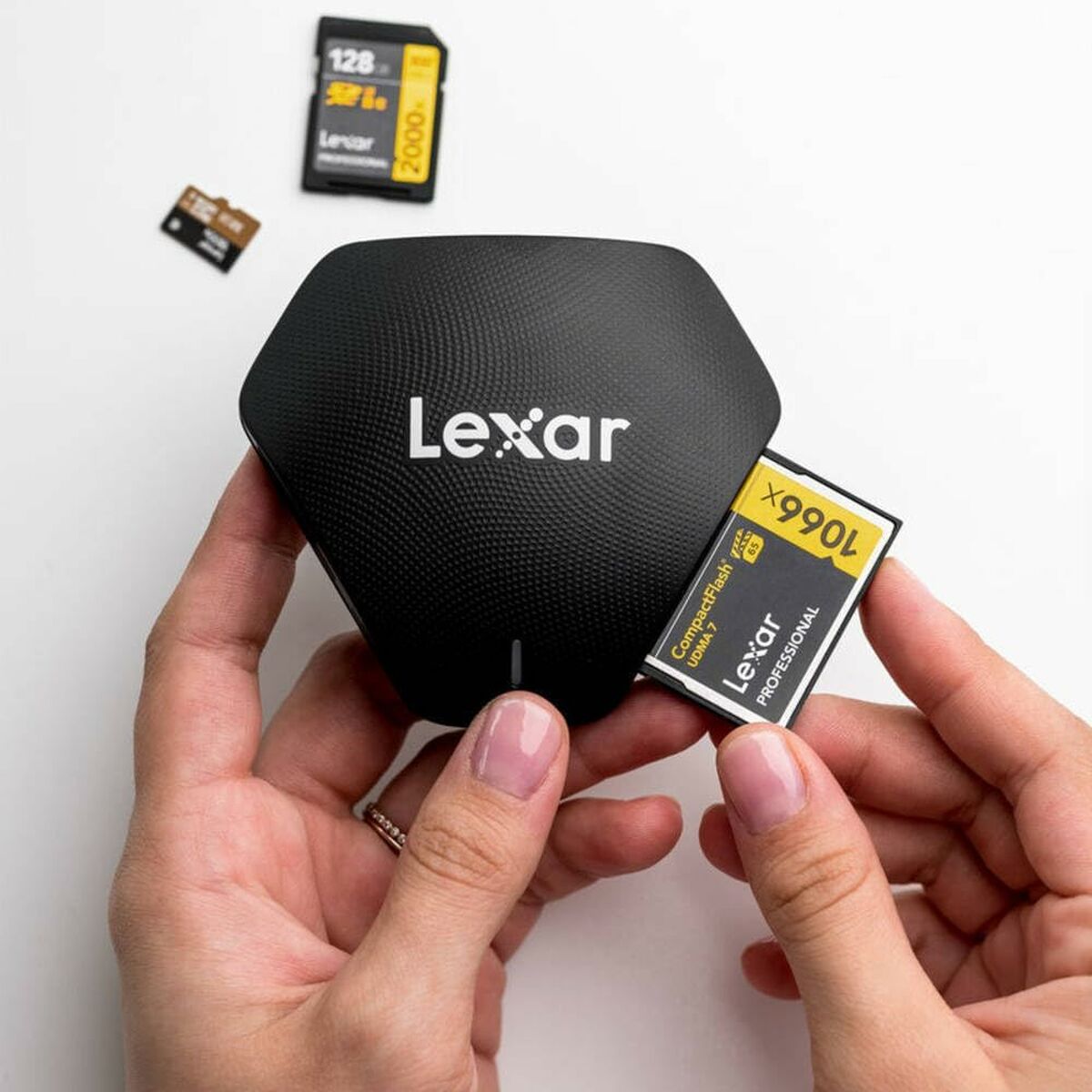 3 in 1 Card Reader Lexar Professional Black