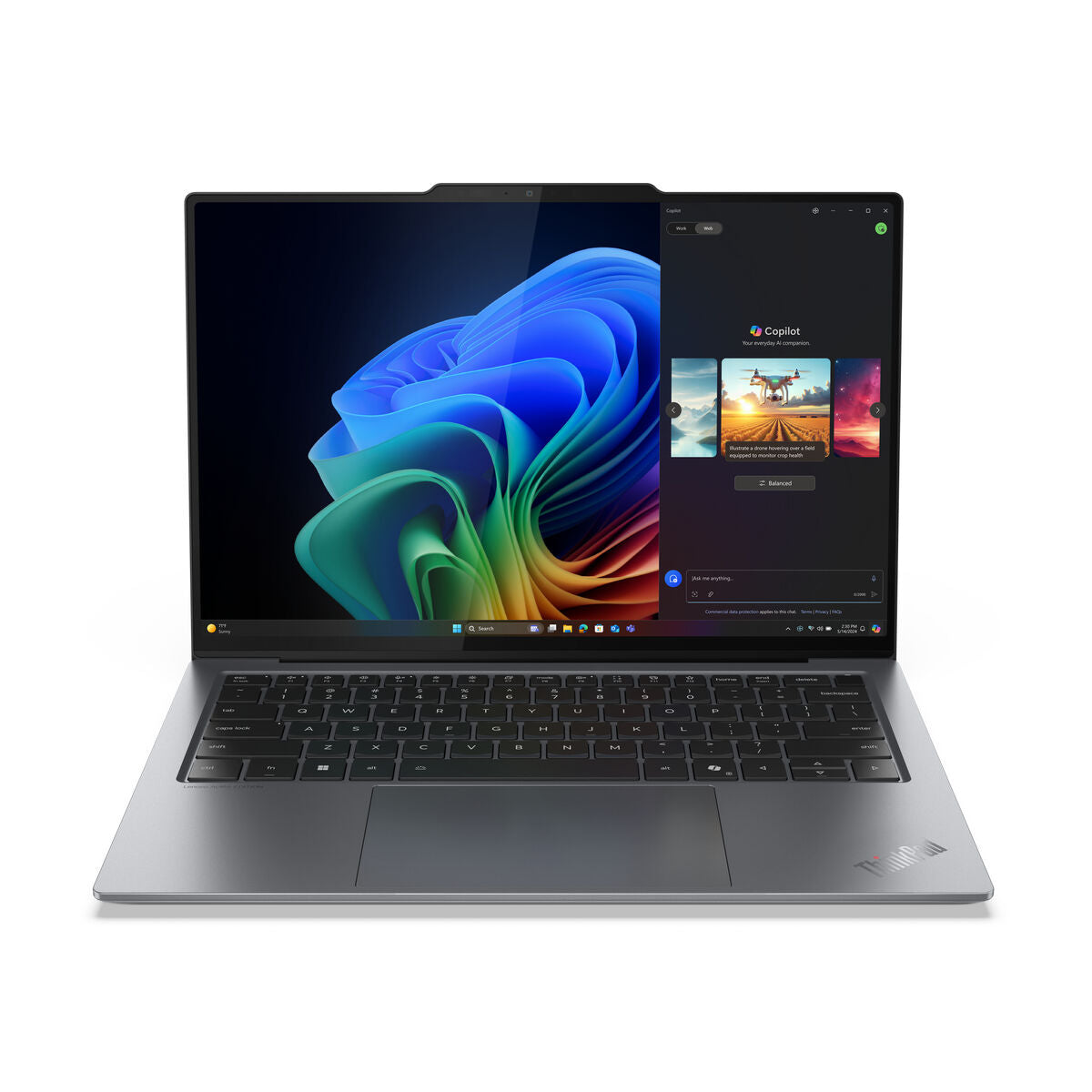 Laptop Lenovo 21QA0025SP 14" Intel Core Ultra 7 258V 32 GB RAM 1 TB SSD Spanish Qwerty
