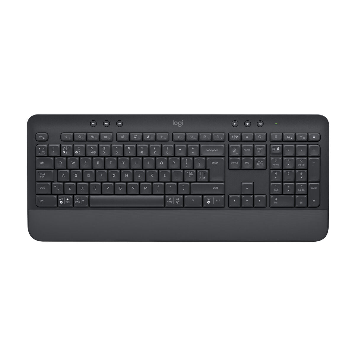 Keyboard and Wireless Mouse Logitech MK650 Graphite English QWERTY