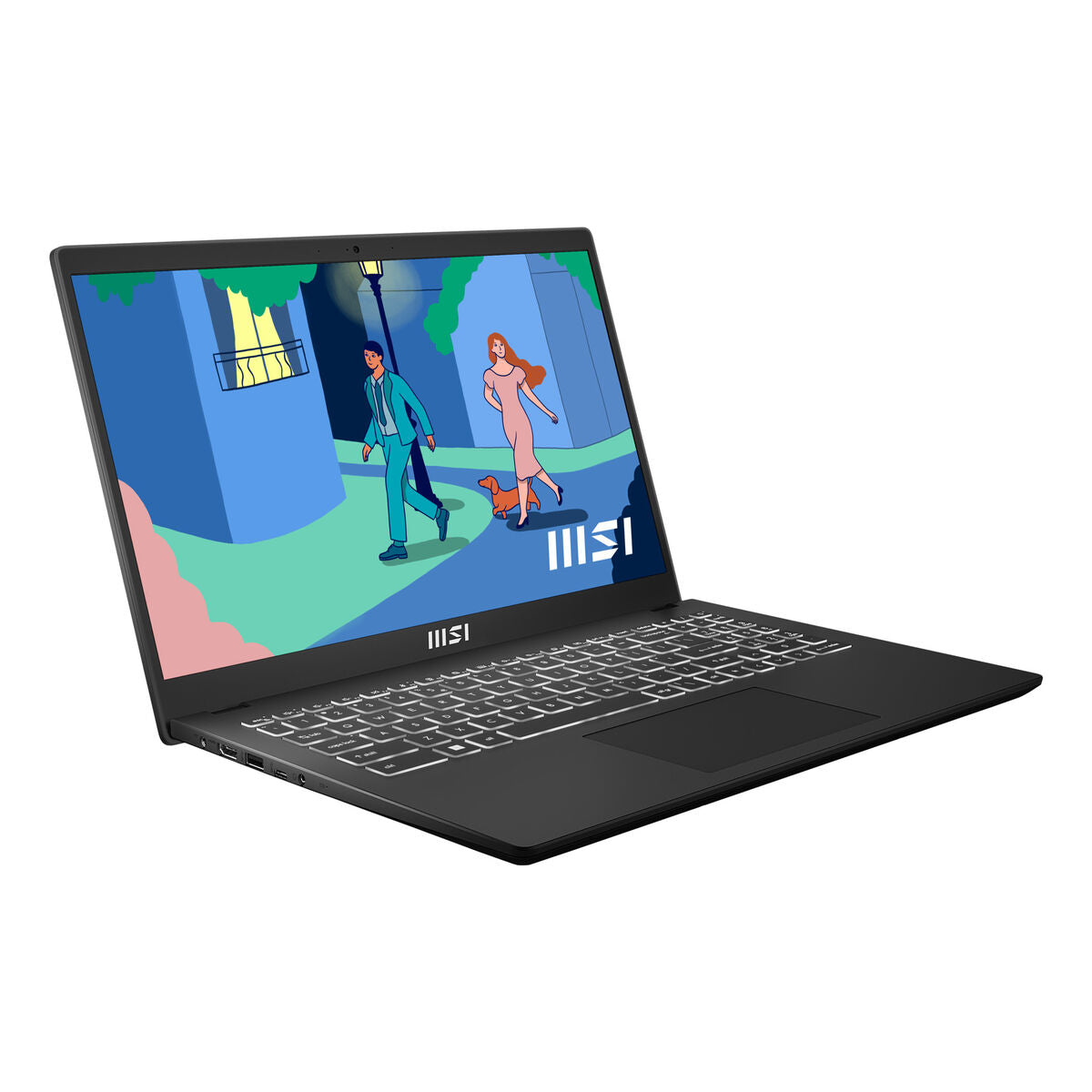 Laptop MSI 9S7-15HK12-440 15,6" 16 GB RAM 512 GB 512 GB SSD Spanish Qwerty AZERTY