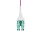 Category 6 FTP RJ45 Connector Startech OM4RLCLC2M Violet 2 m