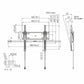 TV Mount Vogel's 7045100 55" 42" 50 kg