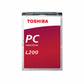 Hard Drive Toshiba HDKGB91ZKA01T 2,5" 2 TB