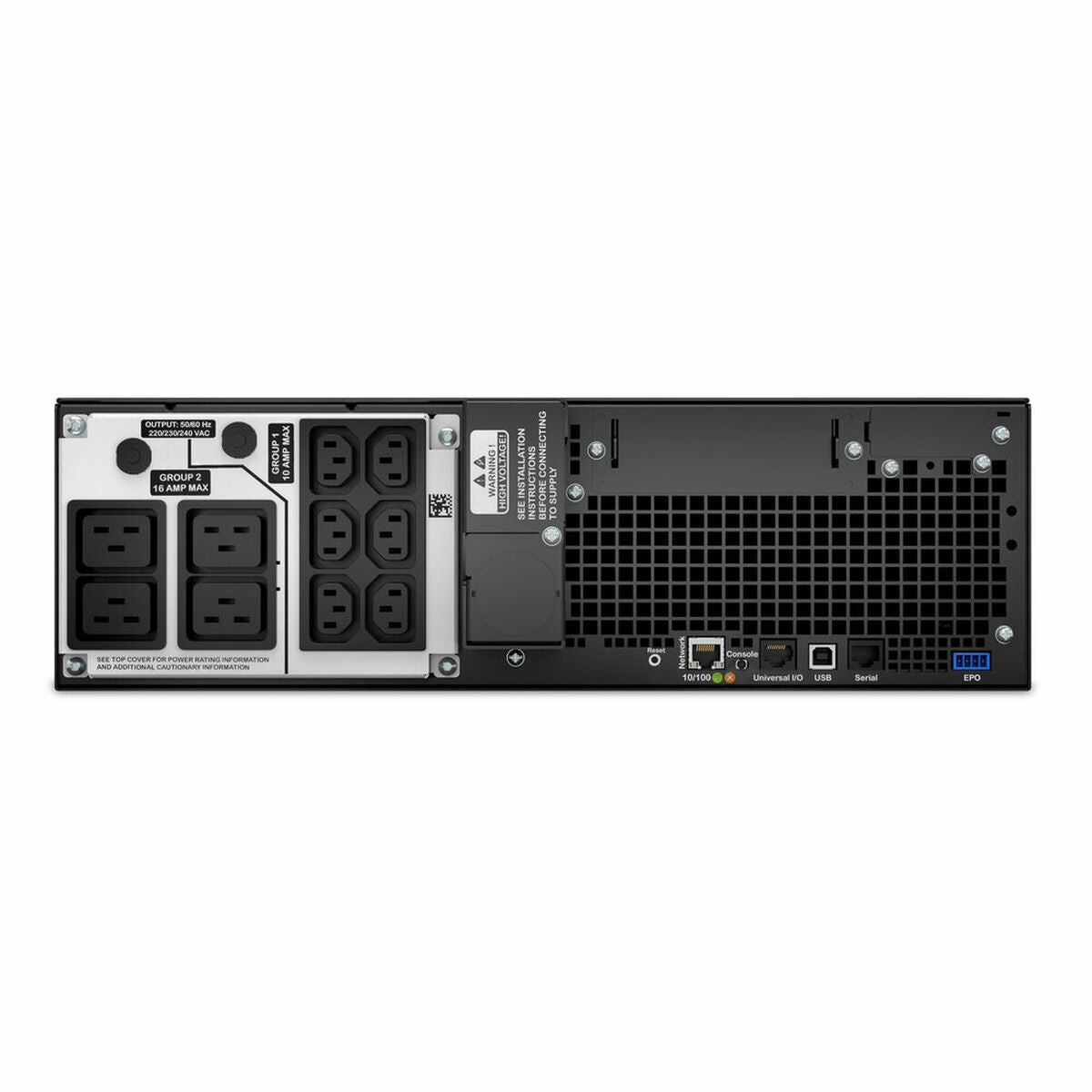 Uninterruptible Power Supply System Interactive UPS APC SRT5KRMXLI