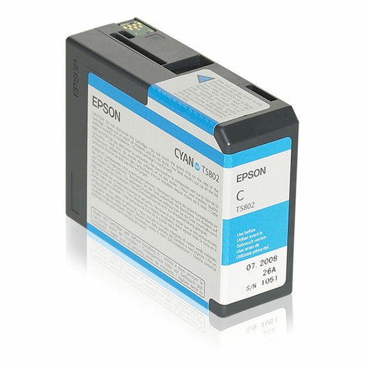 Original Ink Cartridge Epson C13T580200 Blue Cyan
