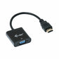 HDMI to VGA Adapter i-Tec HDMI2VGAADA Black 15 cm