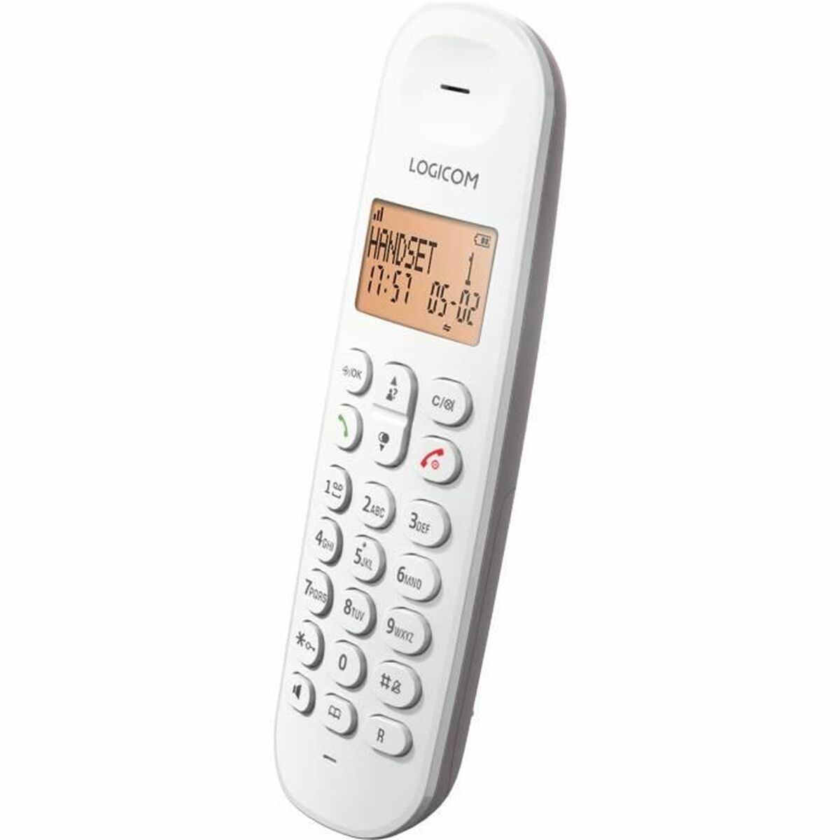 Wireless Phone Logicom ILOA 155T SOLO Brown Grey Taupe