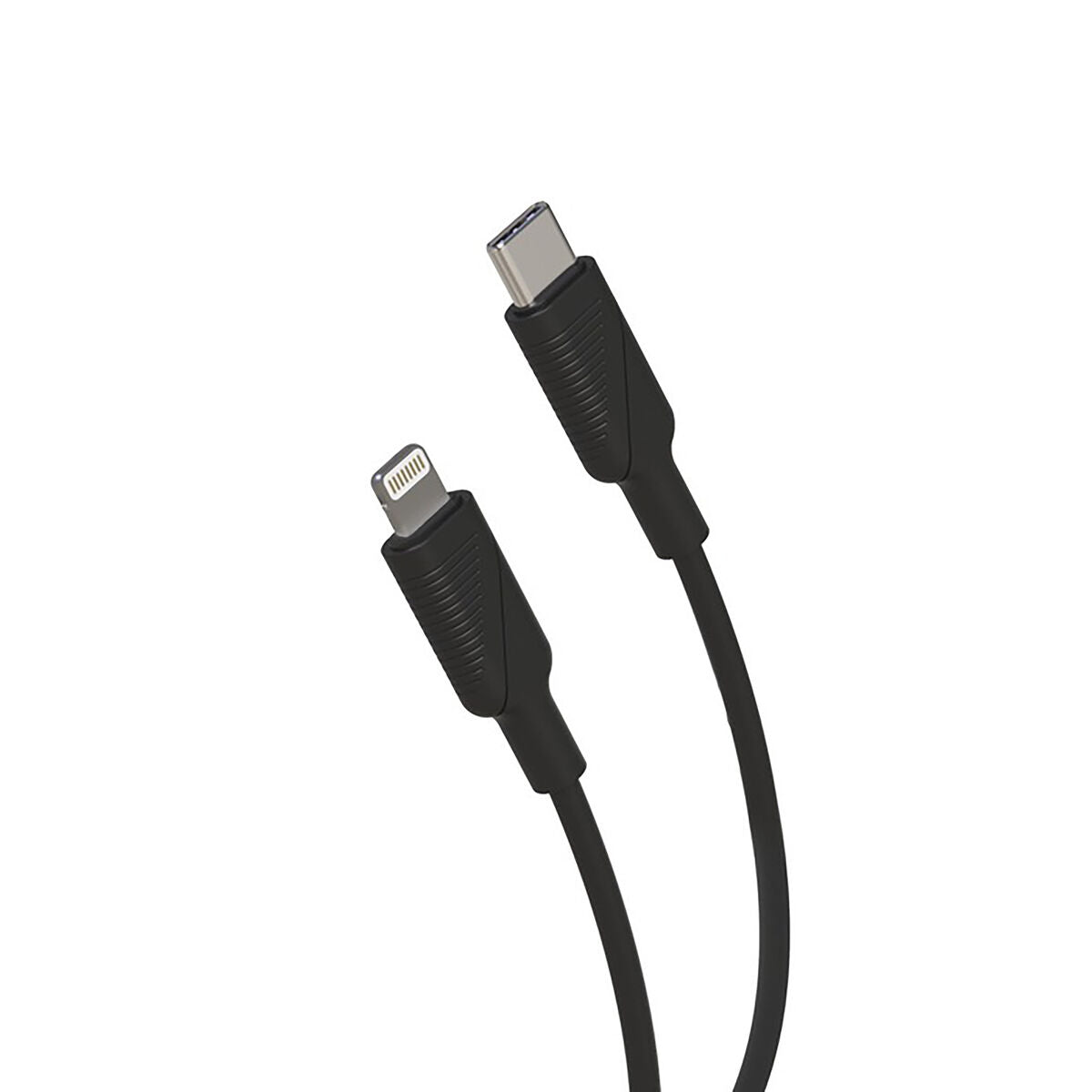 Car Charger Muvit for Change 1 m Black